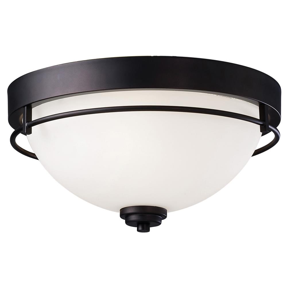 Canarm IFM421A15ORB Somerset 3 Lt Flushmount in Oil Rubbed Bronze